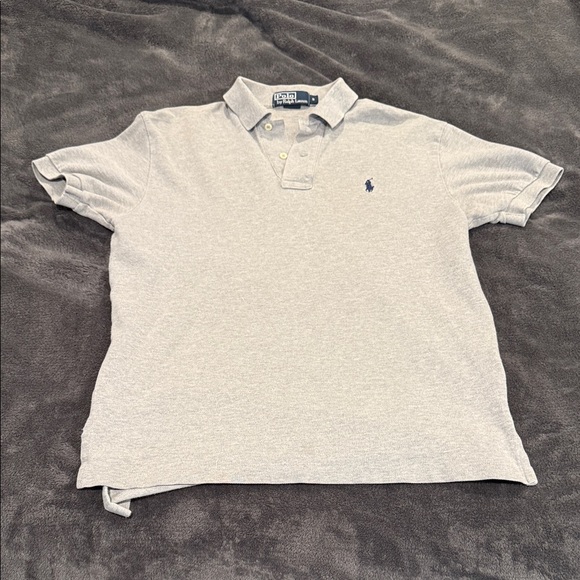 Polo by Ralph Lauren Men's Gray Polo Shirt - Picture 1 of 3